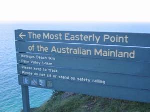 Ponto mais ao Leste da Austrália