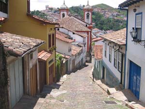 As ladeiras históricas de Ouro Preto