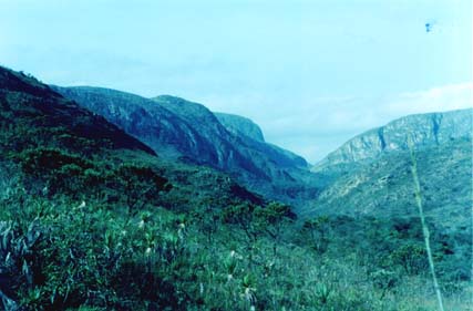 Montanhas do parque nacional da Serra do Cipó